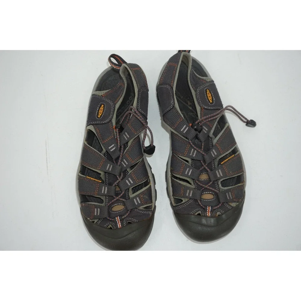 Keen Newport H2 Sandals Gray Waterproof Hiking Shoes Men's Size 10 EU 43